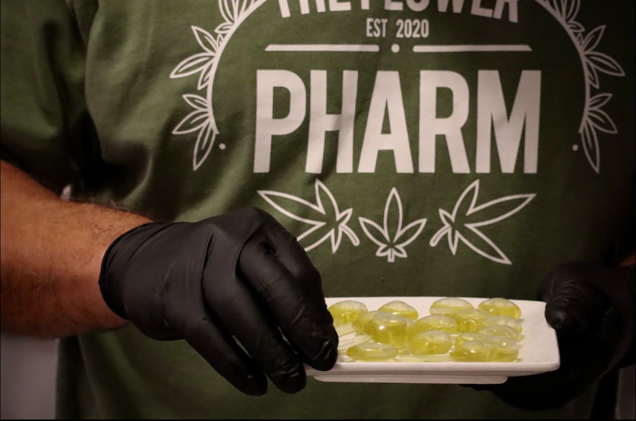 Hand-crafted edibles at The Flower Pharm